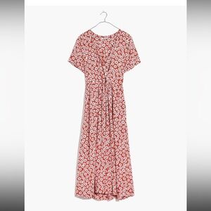 Madewell Clara Midi Dress in Falling Daisies